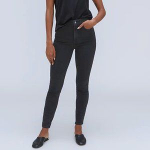 NWT Everlane The Way-High Skinny Jean / ash grey charcoal / fits like 25 or 26